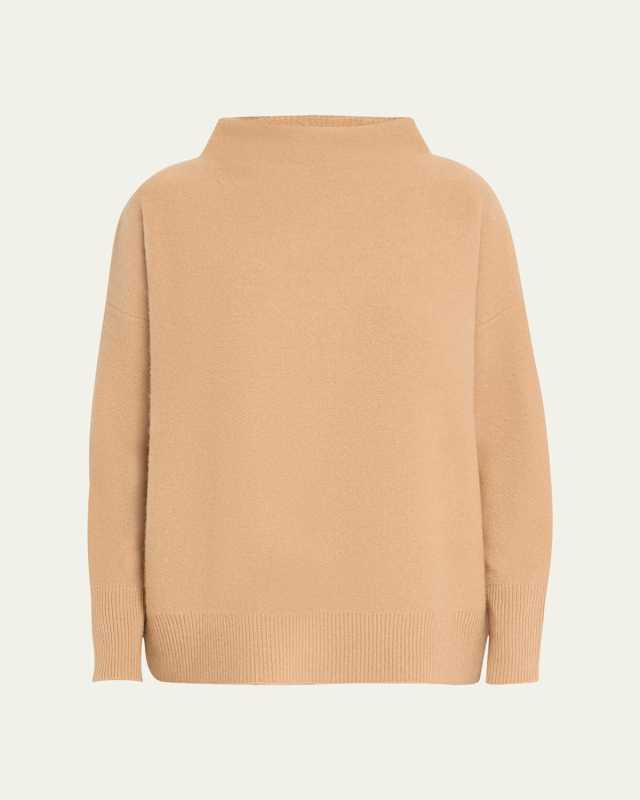 Boiled Cashmere Turtleneck Pullov